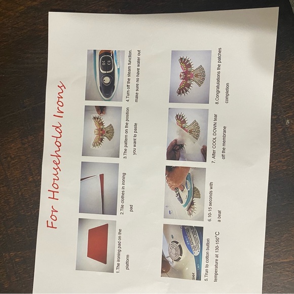 Iron on Lip Decals - Picture 4 of 4